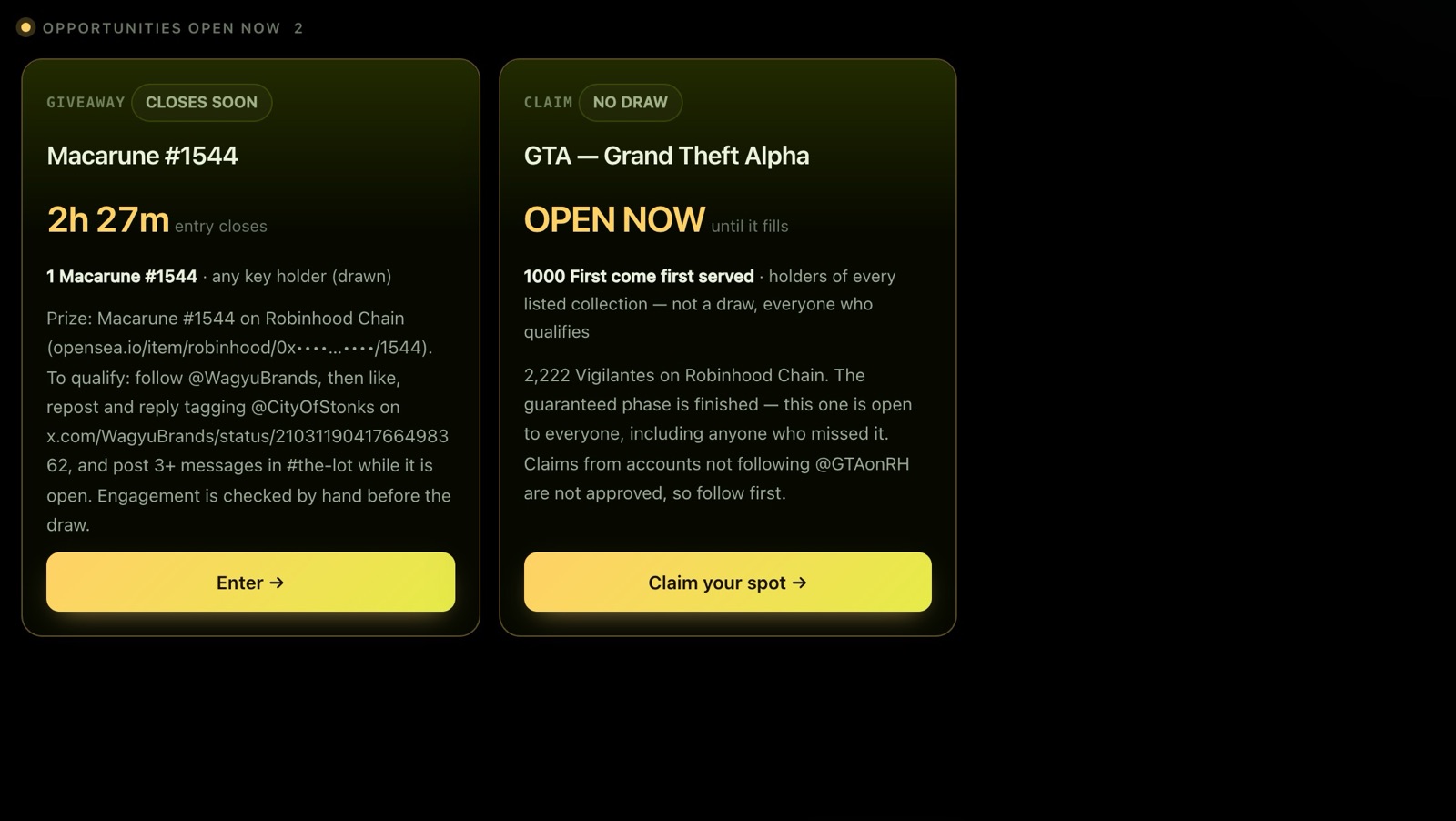 The embedded board as it appears inside your site.